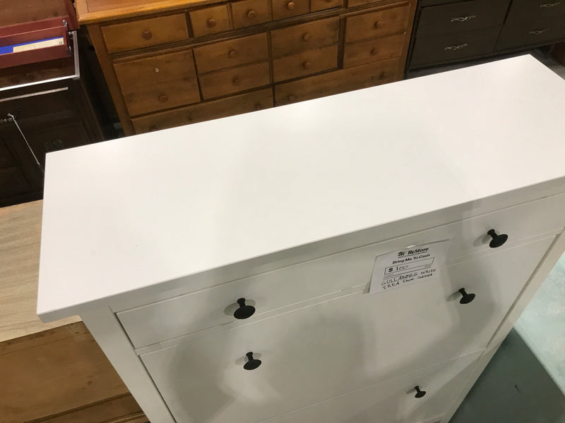 GULLABERG White IKEA Shoe Cabinet