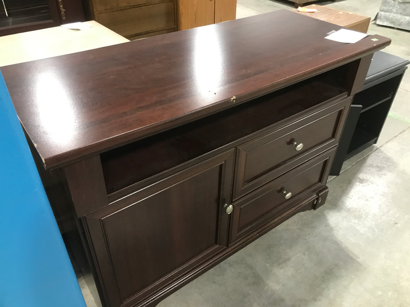 Cherry Wood TV Stand