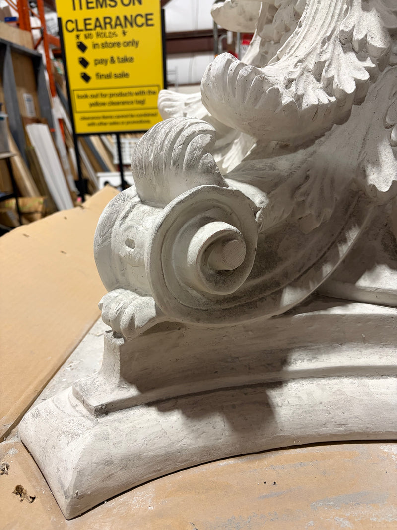Large Ornate Decorative Column Capital