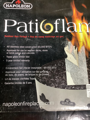 Patioflame Outdoor Gas Firepit