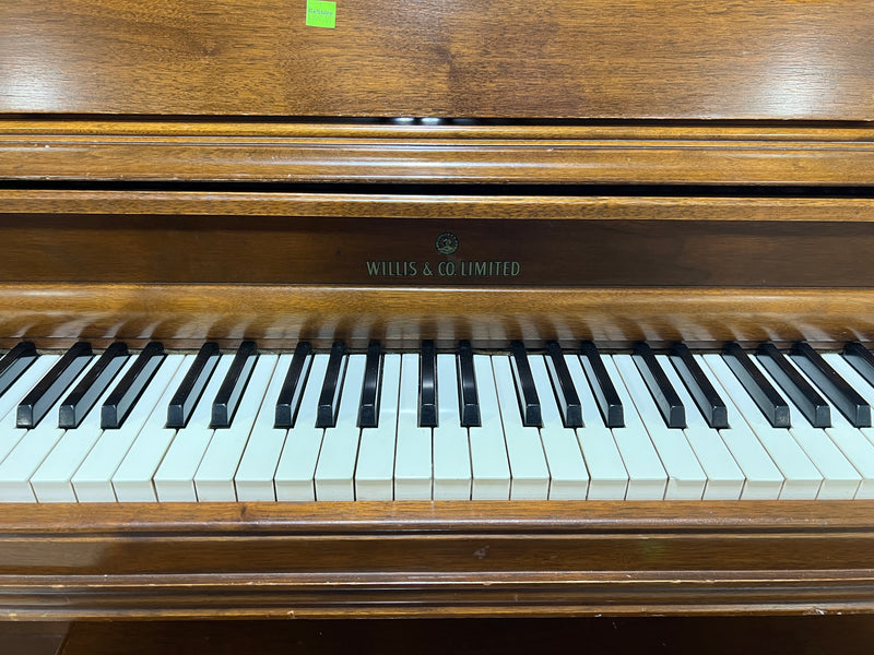 Vintage Willis & Co. Limited Upright Piano – Canadian Mid-Century