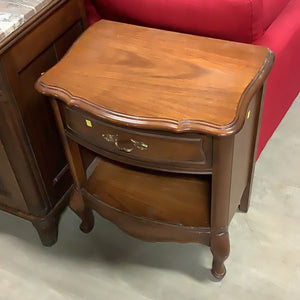 Curved Vintage Nightstand