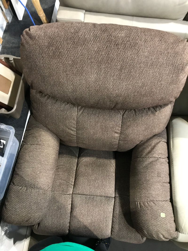 La-Z-Boy Brown Upholstered Manual Rocking Recliner Arm Chair
