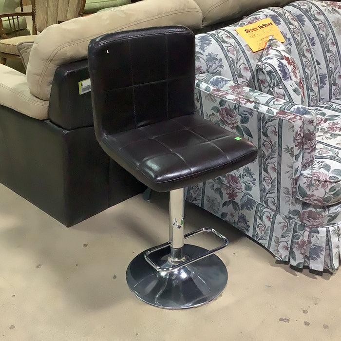 Leather Bar Seat