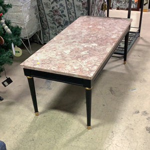 Pink Marble Coffee Table