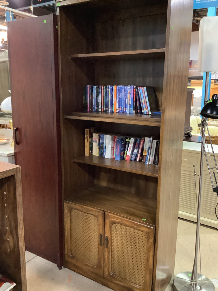 Modern Walnut Bookcase