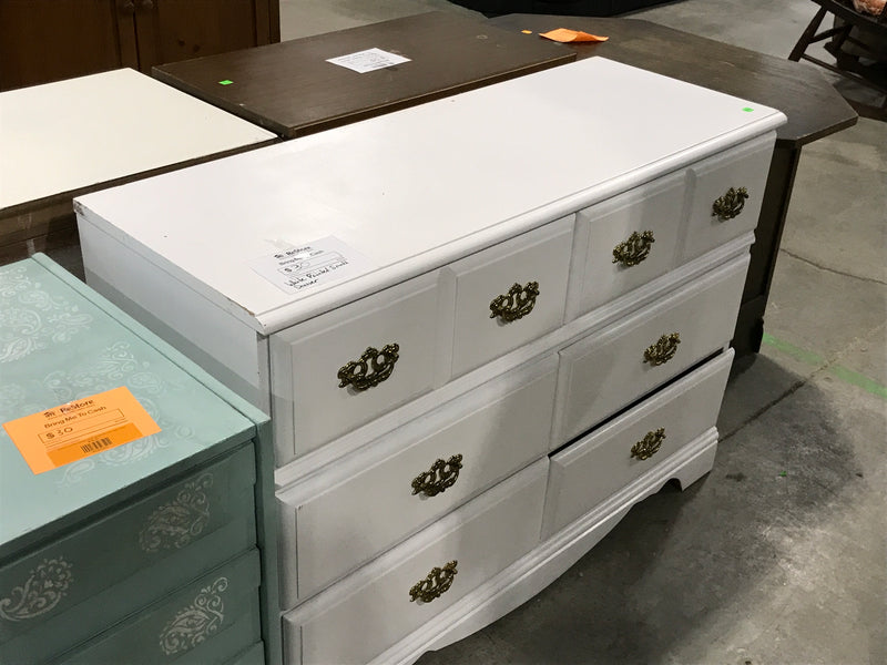 White Painted Small Dresser