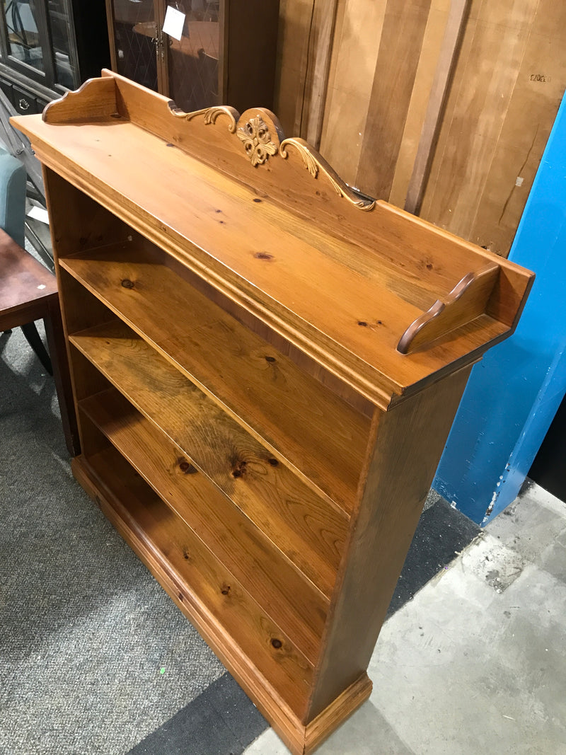 Decorative Pine Wood Book Case