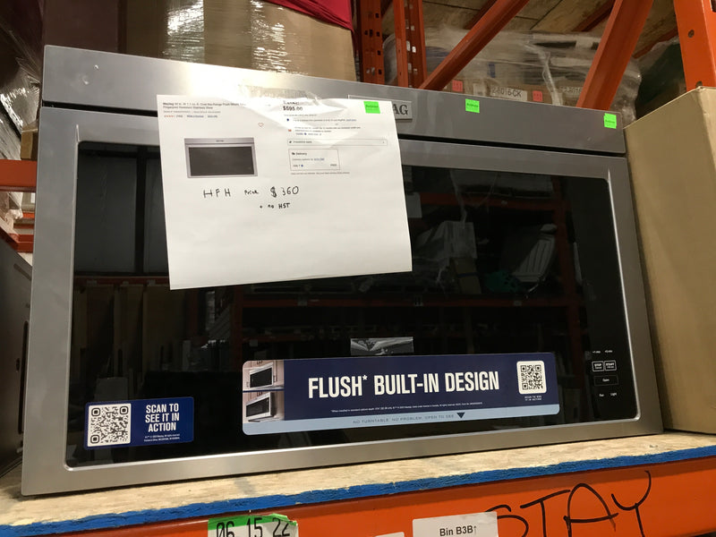 Maytag Over-the-range Flush Mount 1000 Watt Microwave in Fingerprint Resistant Stainless Steel