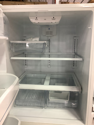 White Energy Star GE Fridgerator