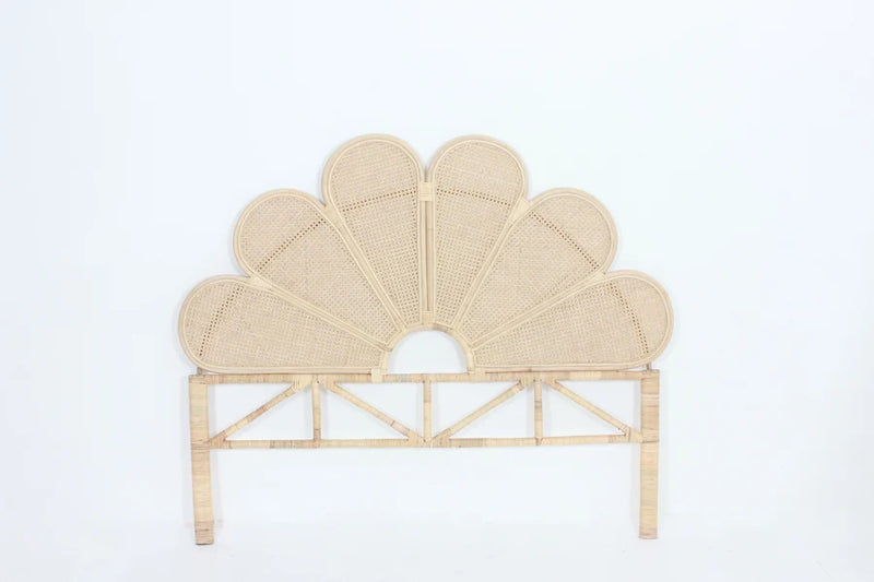 PLUMERIA Rattan Double Headboard