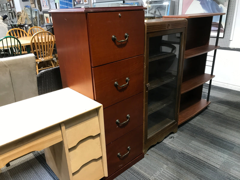 Brown 4 Wooden Drawer