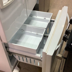 White Kenmore Double Door Fridge