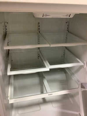 White Kenmore Refrigerator