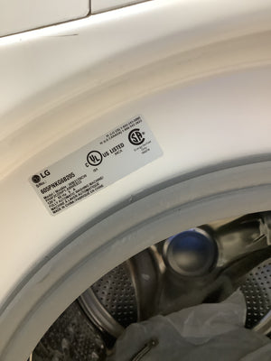 White LG (Energy Star) Washer