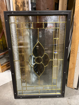 Frosted Glass Insert with Gold Trim (White/Black Options)
