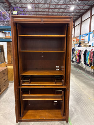 Traditional Computer Armoire