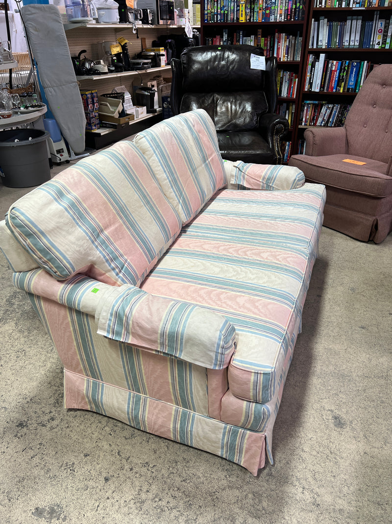 Vintage Pastel Country-Style Loveseat