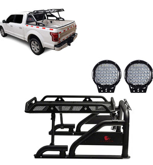 Black Modular Universal Warrior ROLL BAR for 1/2 TON Trucks