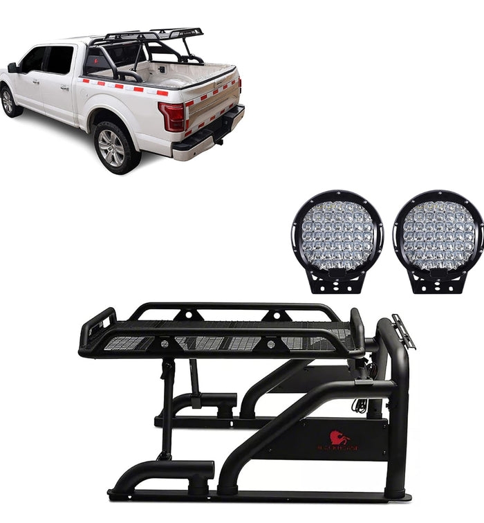 Black Modular Universal Warrior ROLL BAR for 1/2 TON Trucks