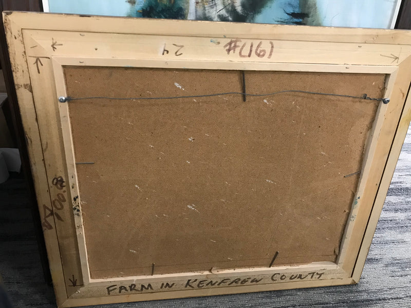 R. Wolff's Painted Farm Canvas