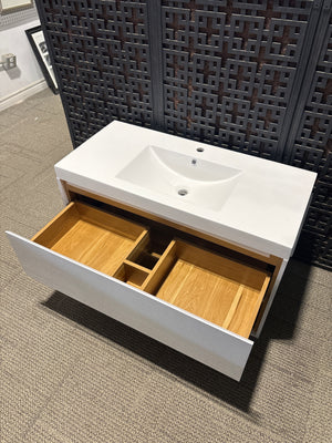 Two-Tone Floating Vanity 32”/40”/48”