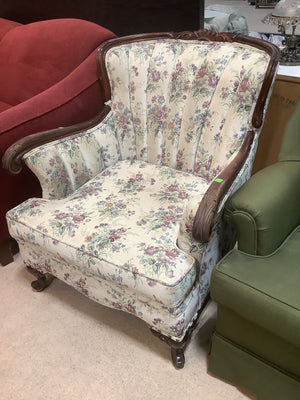 Vintage Wingback Armchair