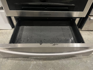 Samsung Stainless Steel Gas Range – 5-Burner with Digital Display