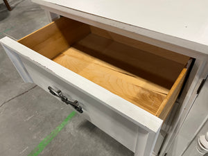 White Upcycled Sideboard