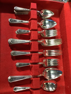 Antique WM Rogers Silver Plate Silverware