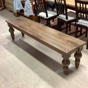 Solid Wood Bench