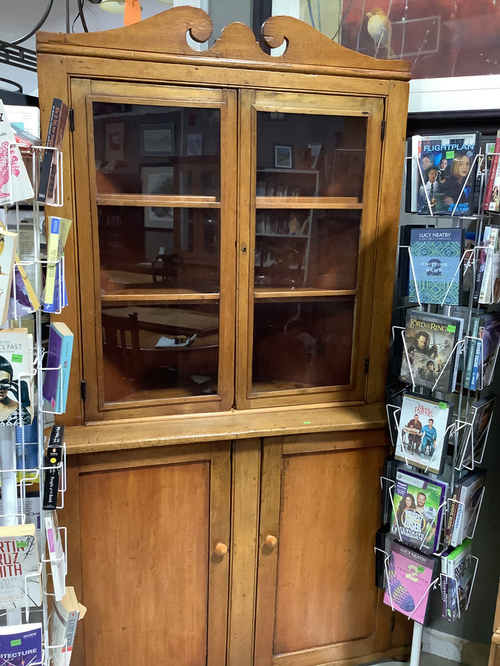 Handmade Corner Cabinet