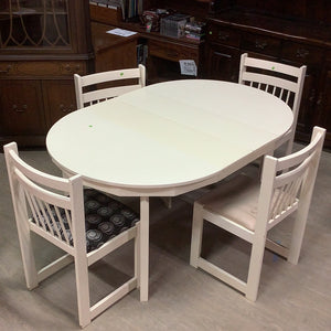 Painted White Dining Set