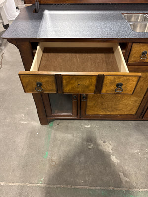 Burled Wood Bar