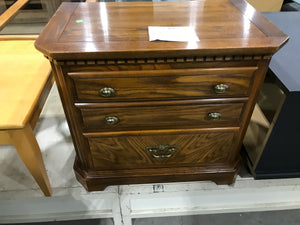 Oakwood Nightstand with two drawers
