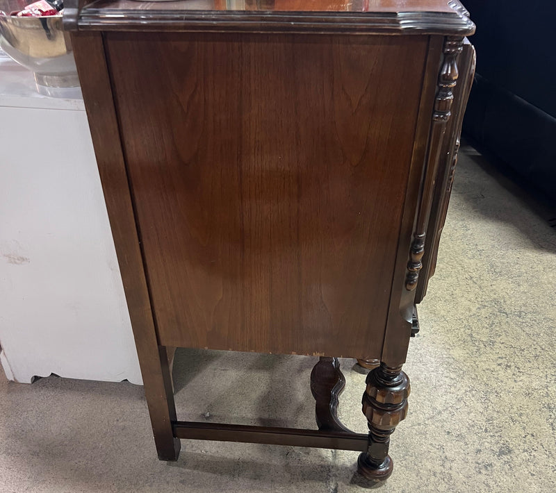 Antique Dresser with Carved Ornate Details