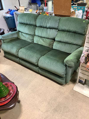 Green Reclining Sofa