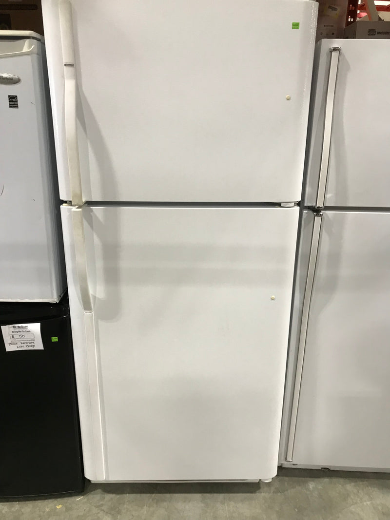 White Fridge and Freezer