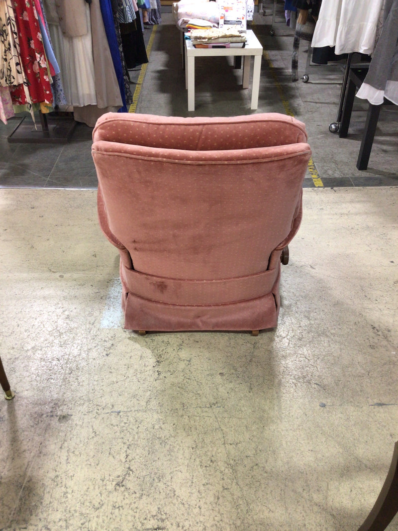 Pink Comfortable Recliner