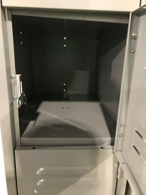 Grey Uline 6-Tier, 1 Wide Locker