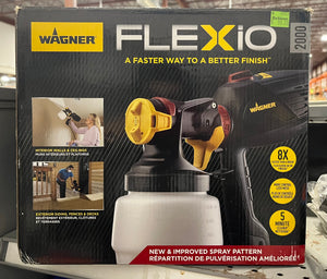 Flexio 2000 Electric Handheld HVLP Paint Sprayer