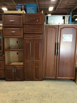 Maple Brown Complete Kitchen with Granite Countertops