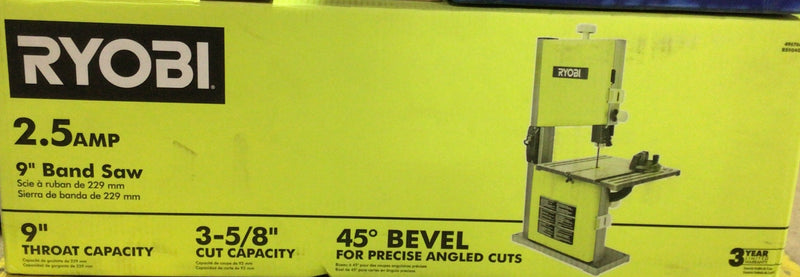RYOBI 2.5 Amp 9 in. Corded Band Saw