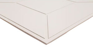 Framed Decorative Ceiling Panels 2 ft. x 2 ft. x 1/4 in. (Pack of 8)