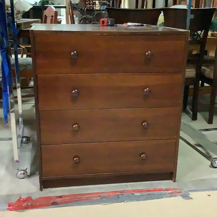 Dark Veneer Upright Dresser