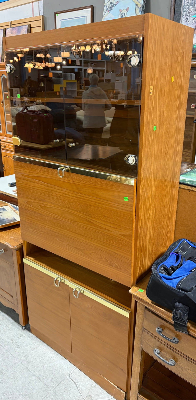 Mid-Century Modern Display Cabinet