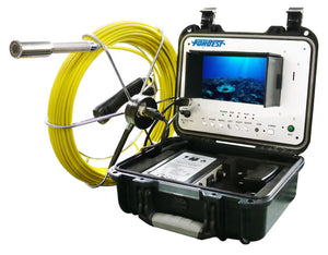 Forbest Portable 130 ft. Color Sewer/Drain/Pipe Inspection Camera