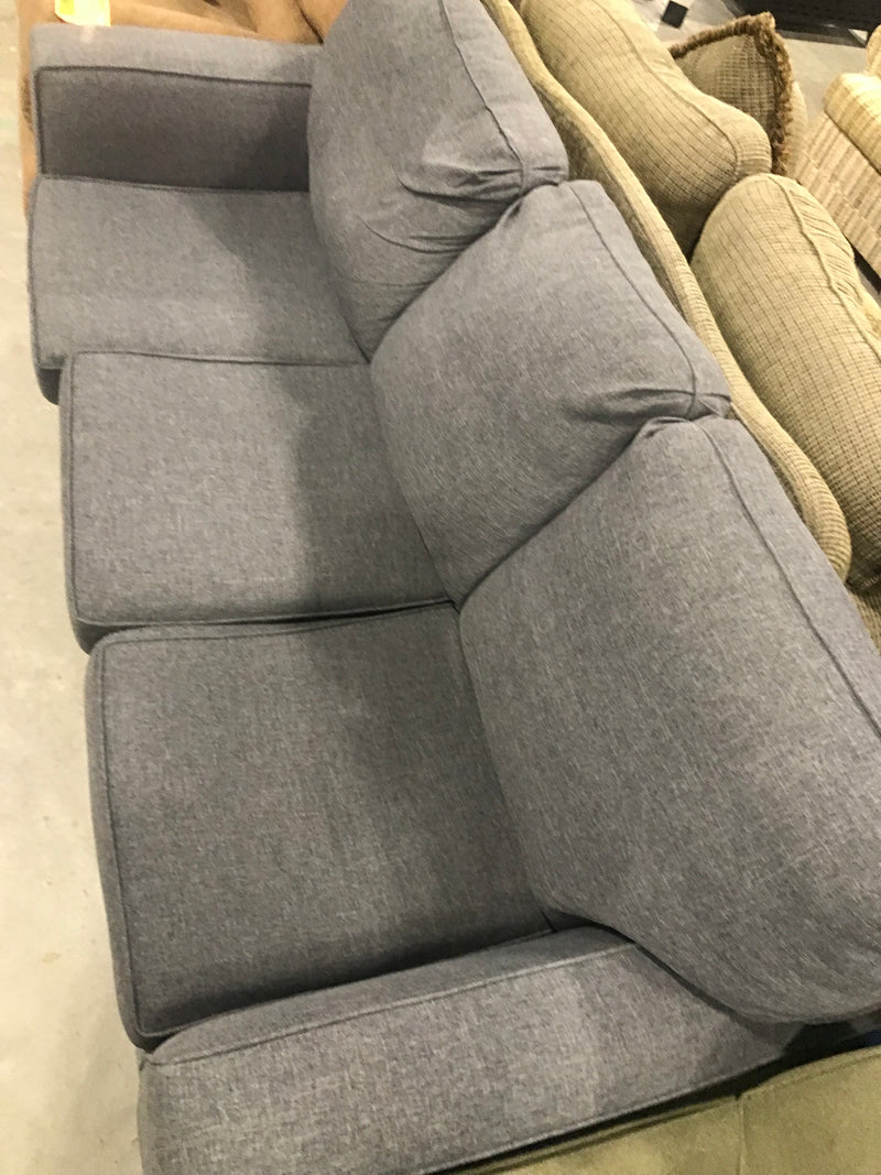 Grey Three-Seater Sofa