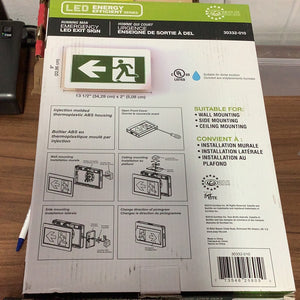 Emergency Exit Sign