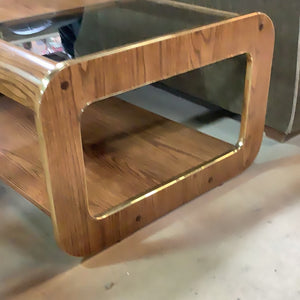 Midcentury Modern Accented Coffee Table